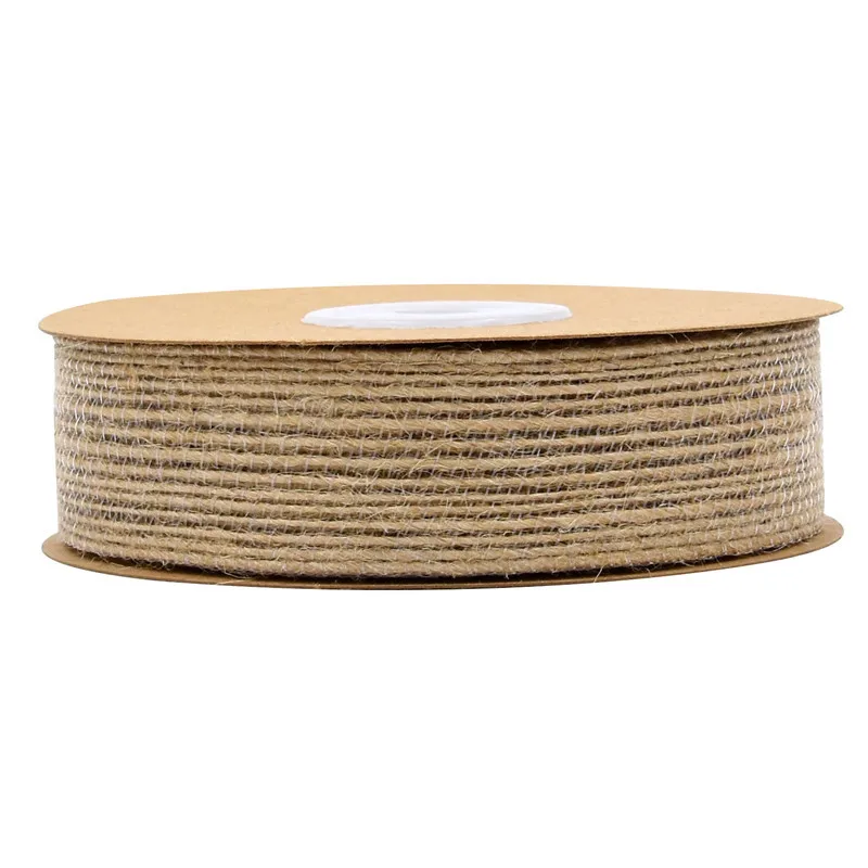 (10 м/рулон) из натурального джута льняной лента Хлопковый Край DIY декоративный