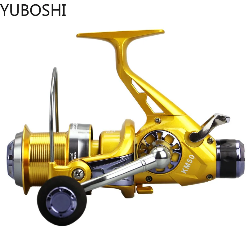 

YUBOSHI 10+1 Ball Bearing Metal Spool Reel carp fishing reel 5.5:1 High speed Baitcasting spinning reel for Saltwater/Freshwater