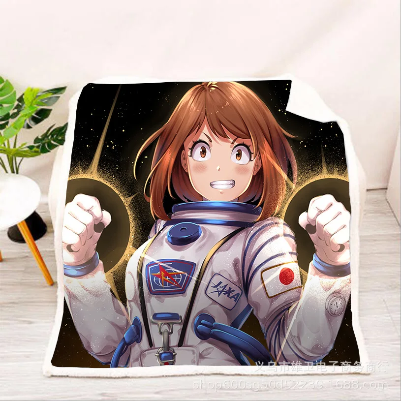 

Anime girl pattern Fleece Blanket 3D full printed Wearable Blanket Adults/kids Fleece Blanket drop shippng style -2