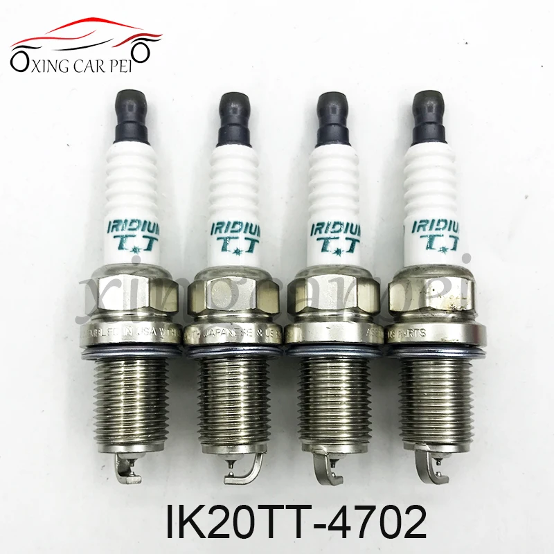 4 шт. двойная иридиевая Свеча зажигания TT IK20TT 4702 IK16TT 4701 IKH16TT 4703 IKH20TT 4704 IXEH20TT IXEH22TT 4712