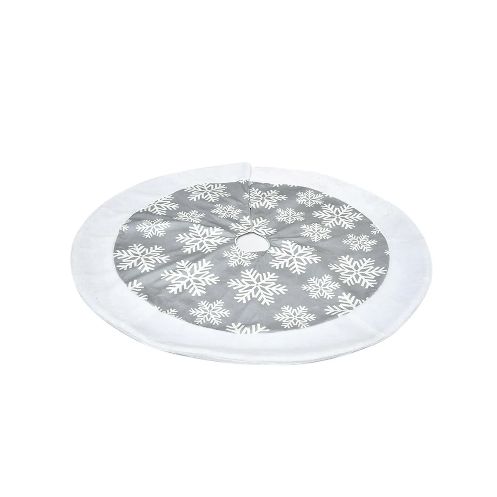 

Коврик для новогодней ёлки, с изображением снеговика, Санта-Клауса