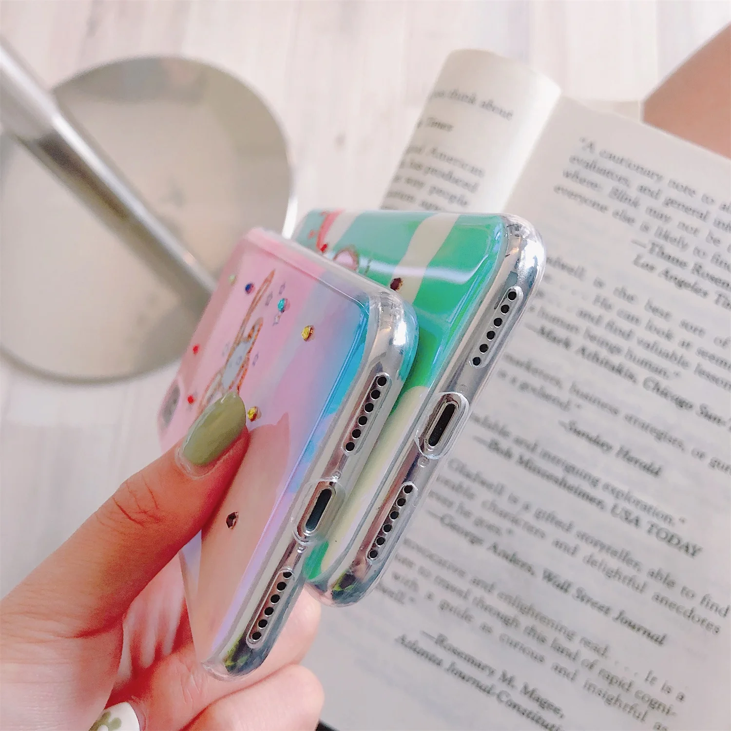 LISCN Cartoon Phone Case for IPhone 7Plus 8 Plus 6Plus 6 6S 7 X Xs Max 11 11Pro Shining Girl Iphone XR | Мобильные телефоны и