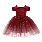 Летнее платье для девочек; Детские платья для девочек; Платье принцессы с сетчатым поясом; Детское платье для дня рождения и свадьбы