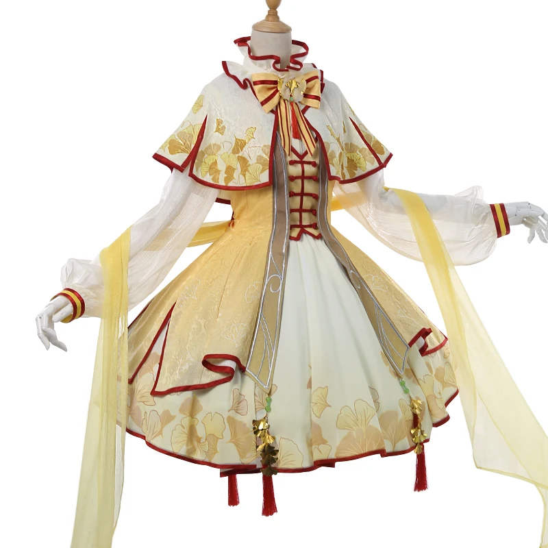 2019 Аниме Косплей Костюм Vocaloid Luo Tianyi платья в китайском стиле Runqun A| |
