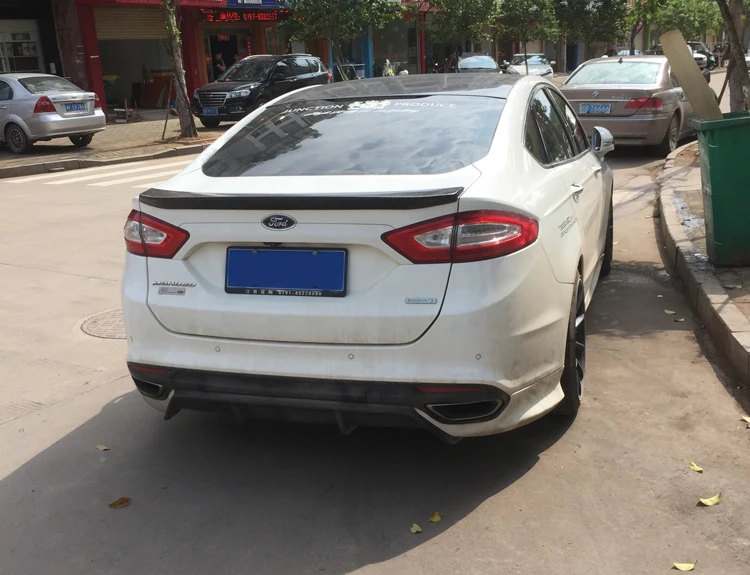Для Ford Mondeo Спойлер ABS Материал заднее крыло автомобиля праймер спортивный