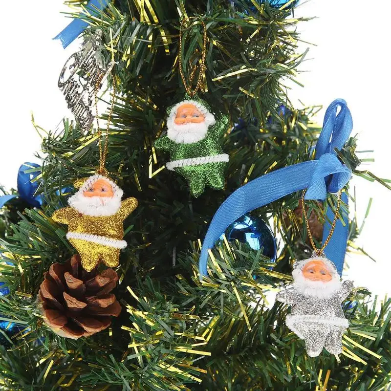 6 шт Снеговик Рождественская елка висячие украшения 2019 Рождество Санта Клаус