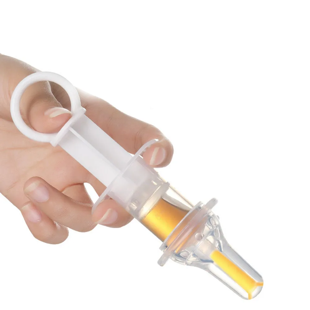 Kids Smart Syringe Feeder Transparent Squeeze Dropper Needle Utensils Tableware Eating Pacifier Baby Feeding Medicine Dispenser | Мать и
