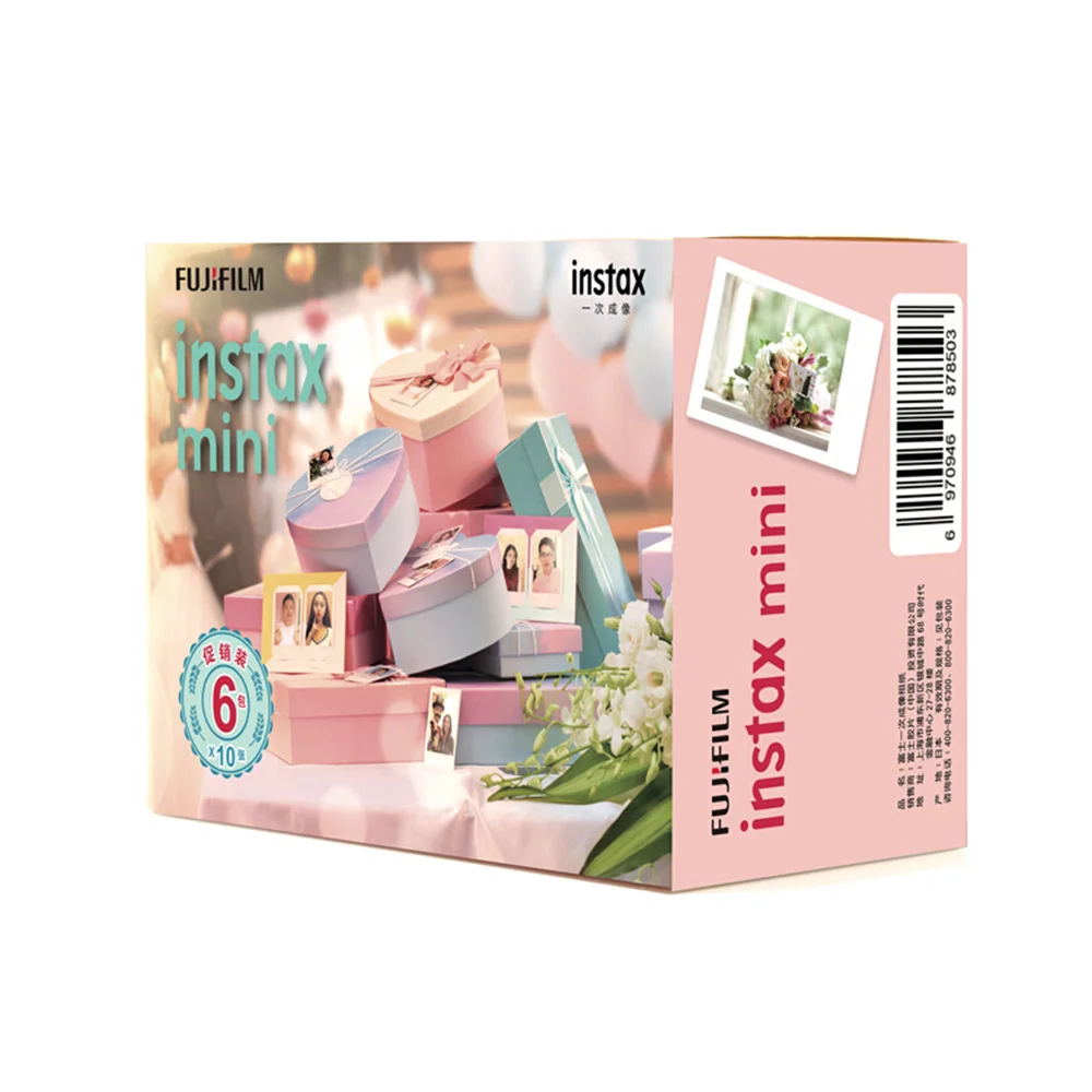 Фотобумага для Fujifilm Instax Mini 9/8/7s/25/50s/70/90 10 60 листов|Фотоплёнка| |
