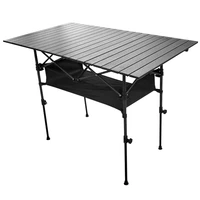 simple portable lifting outdoor folding table chair camping aluminum alloy picnic table waterproof durable folding table desk