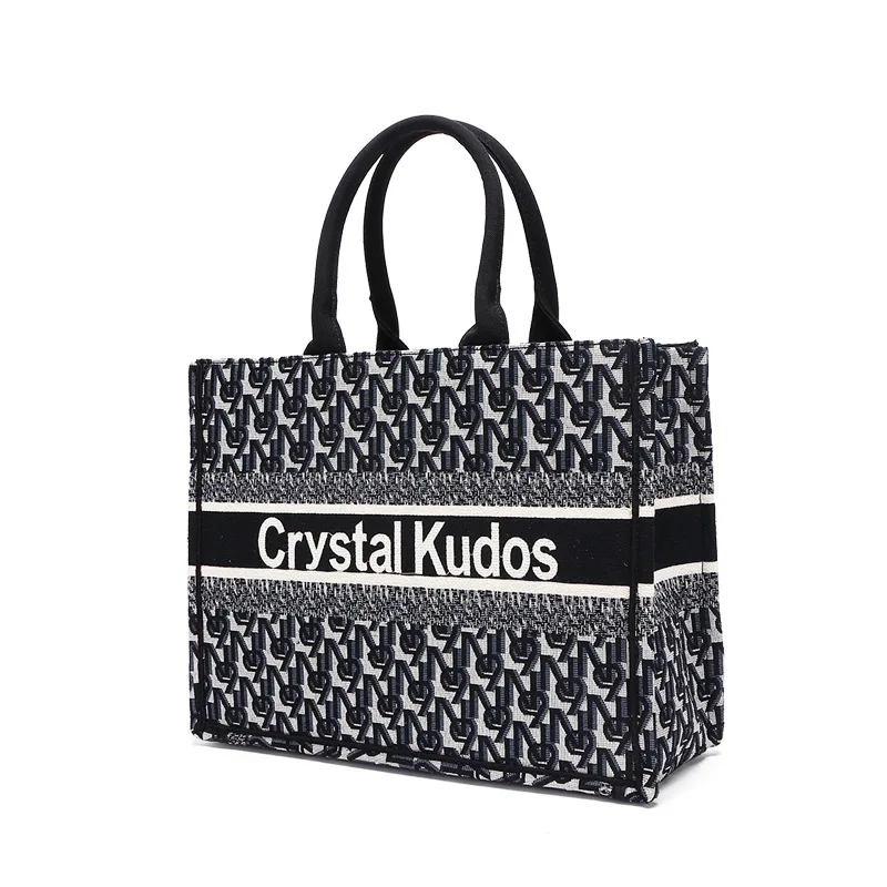 

Fashion Women 's Tote Bag 2021 New Celebrity Style Embroidered Shopping Bag Portable Big Bag Satchels