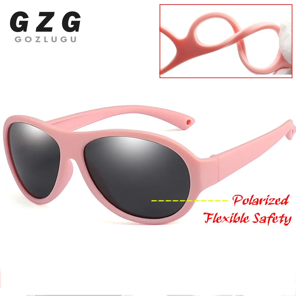 Детские солнцезащитные очки брендовые для маленьких девочек поляризованные