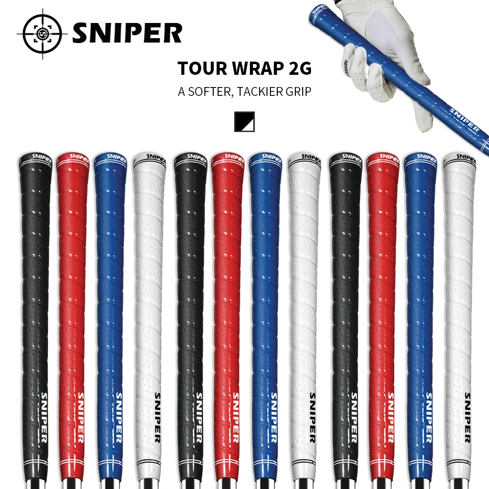 TPE Classic оптовая продажа захваты для гольфа намотки твердые 4 цвета гольф клубов