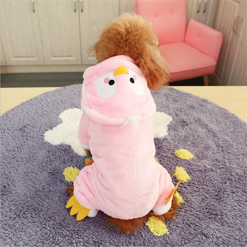 Костюм симпатичного пингвина мягкая хлопковая одежда для собак костюм плюшевого