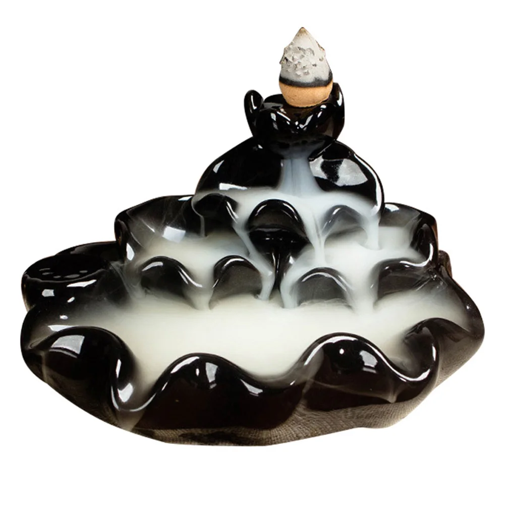 Курильница с обратным потоком керамический держатель для благовоний украшение