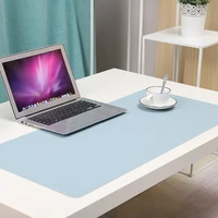 portable home office game mousepad resting surface protective dining desk writing mat easy clean pu leather desk mat laptop pad