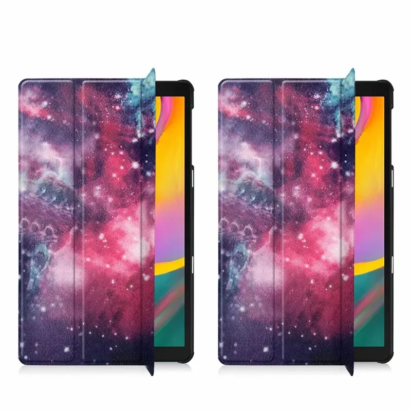 Ультратонкий чехол для Samsung Galaxy Tab A 10 1 2019 SM T510 T515 смарт Фолио искусственная кожа