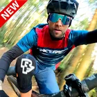 2021 ветрозащитные спортивные модные поляризационные солнцезащитные очки в черной оправе с зеркальными линзами для мужчин и женщин uv400 популярные очки с плоским верхом