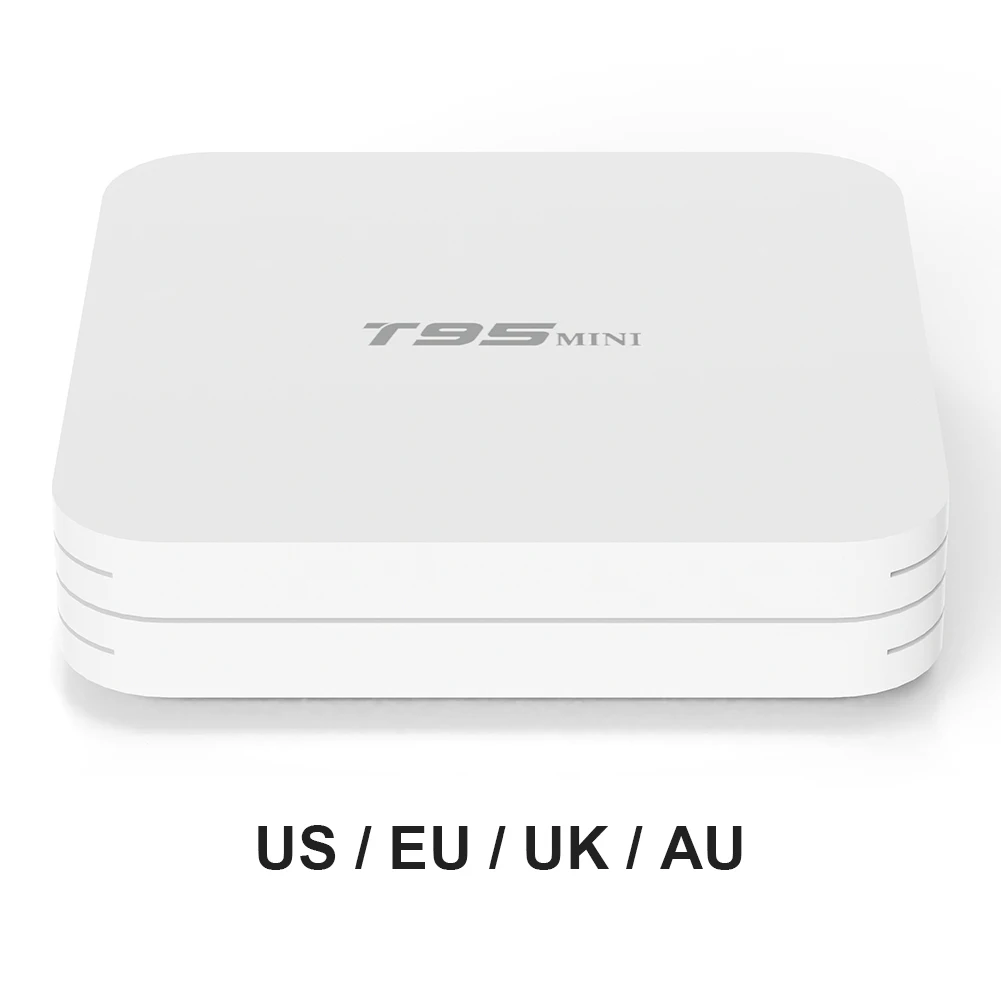 Новые белые продукты STB T95 MINI (2 + 16) Android 10 0 ТВ приставка Mini четырехъядерный 2 Гб 16 4G
