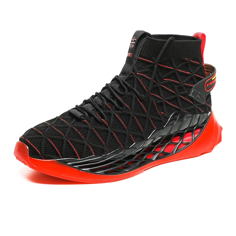 

Мужские кроссовки для бега, Спортивная нескользящая резиновая обувь на плоской подошве, 2021