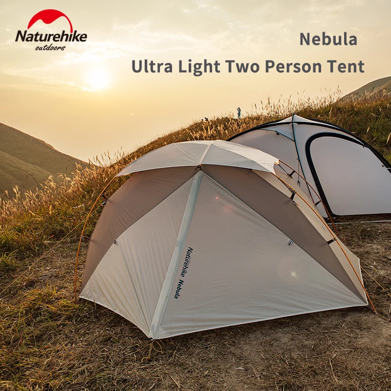 Палатка туристическая Naturehike Nebula нейлоновая Ультралегкая водонепроницаемая на 1-2
