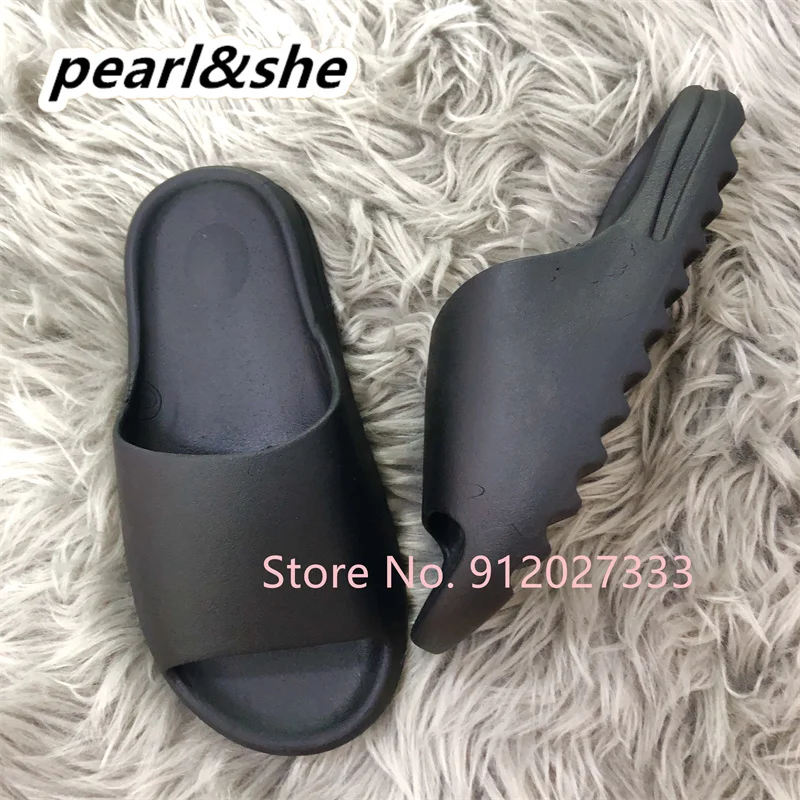 

Thick Platform Slippers Summer Beach Eva Soft Sole Slide Sandals Leisure Women Men Ladies Indoor Bathroom Anti-slip Shoes
