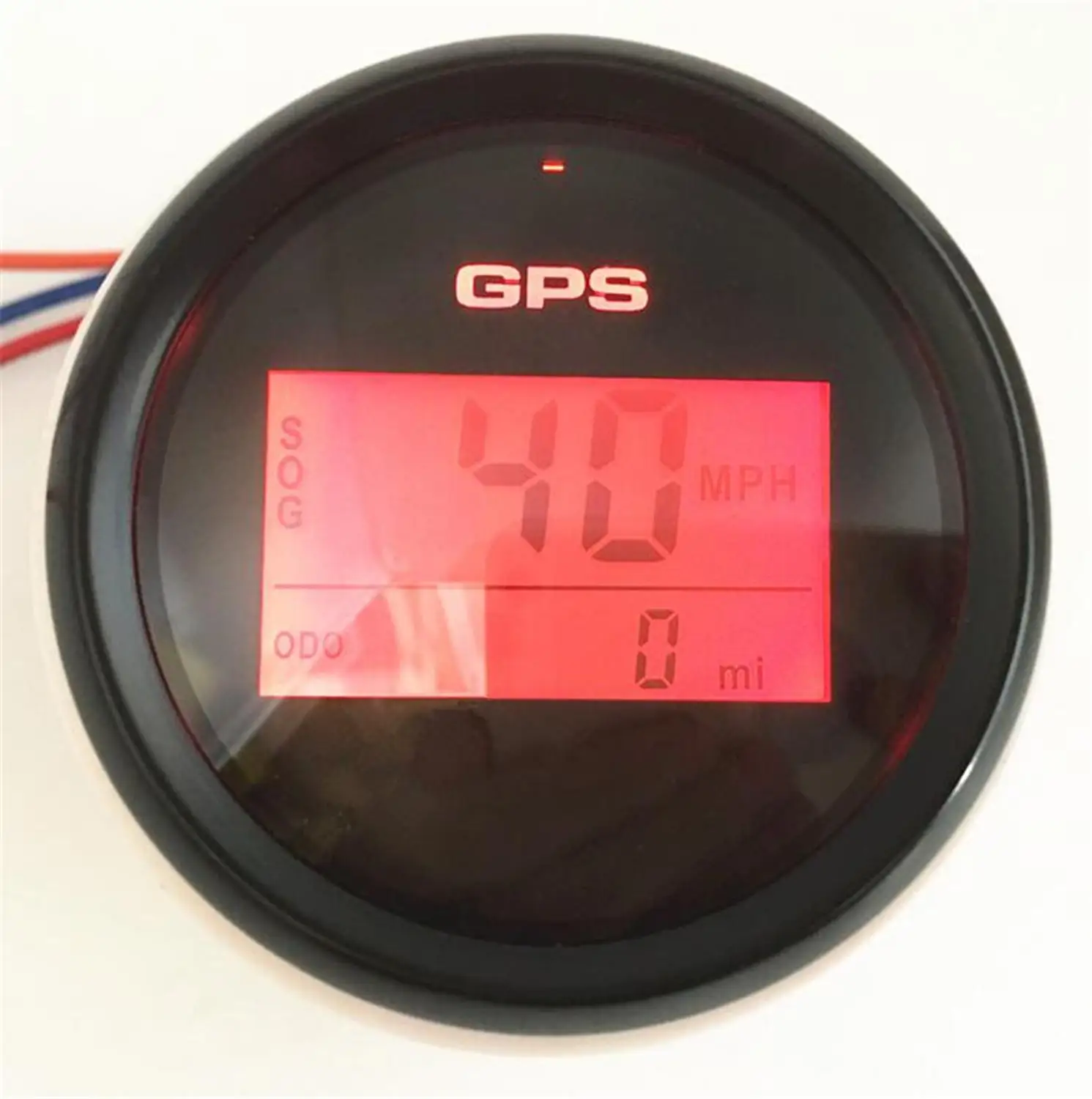 1 шт. новый стиль 52 мм спидометры GPS настройки ЖК дисплей скорость одометры Sog