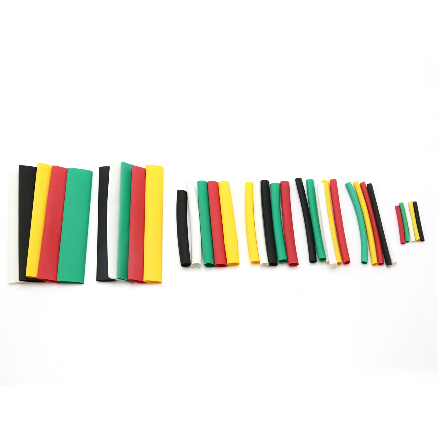 140pcs Heat Shrink Tube Wrap Kit Insulation Sleeving Polyolefin 2: 1 Shrinkable 7 Sizes for DIY Toys / Data Cable Protection | Игрушки и