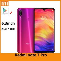xiaomi redmi note7 pro smartphone mobile phone snapdragon 675 with 48 0 mp camera fingerprint quick charge 4 0