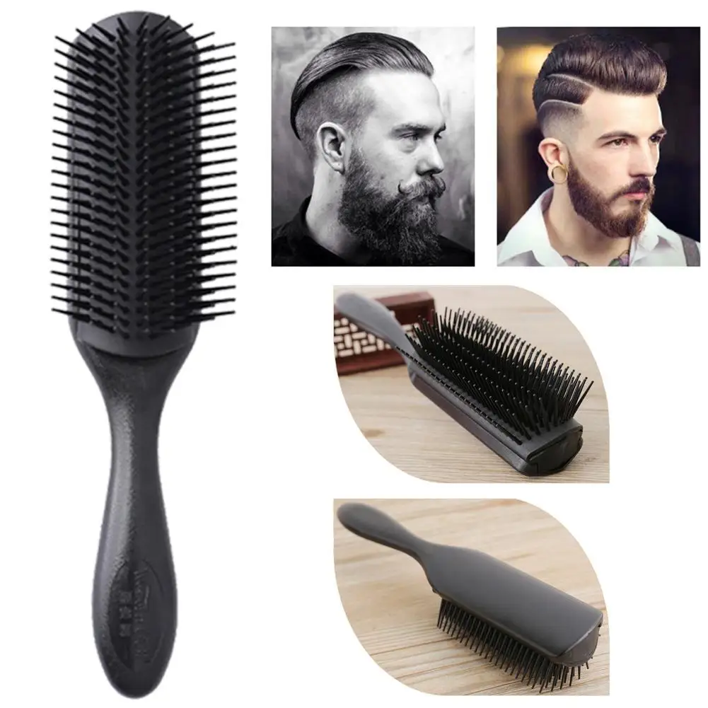 

Heat-resistance Oil Head Hair Comb Ball-point Comb Teeth Design Hairbrush 9 Rows Hair Brush Head Scalp Massager Hairdresser