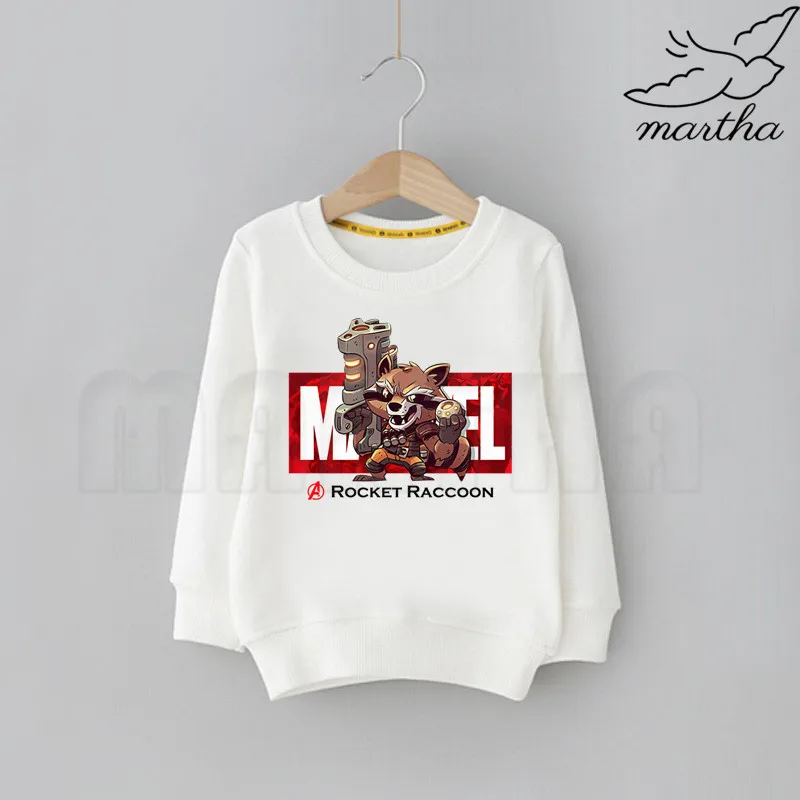 Детские толстовки с капюшоном забавным принтом Мстители Marvel Железный человек