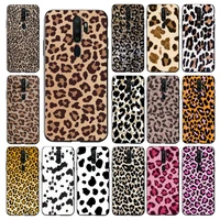maiyaca leopard print phone case for vivo y91c y11 17 19 17 67 81 oppo a9 2020 realme c3