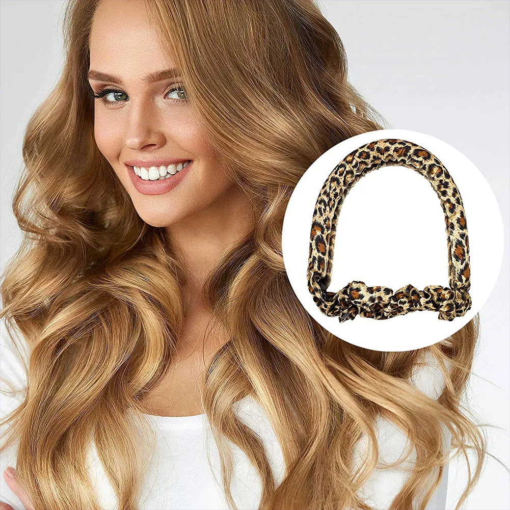 

No Heat Curling Iron, Long Large Intestine Hair Ring, Dry Short Hair, Wavy Curler, No Heat Curling Iron Styling Kit