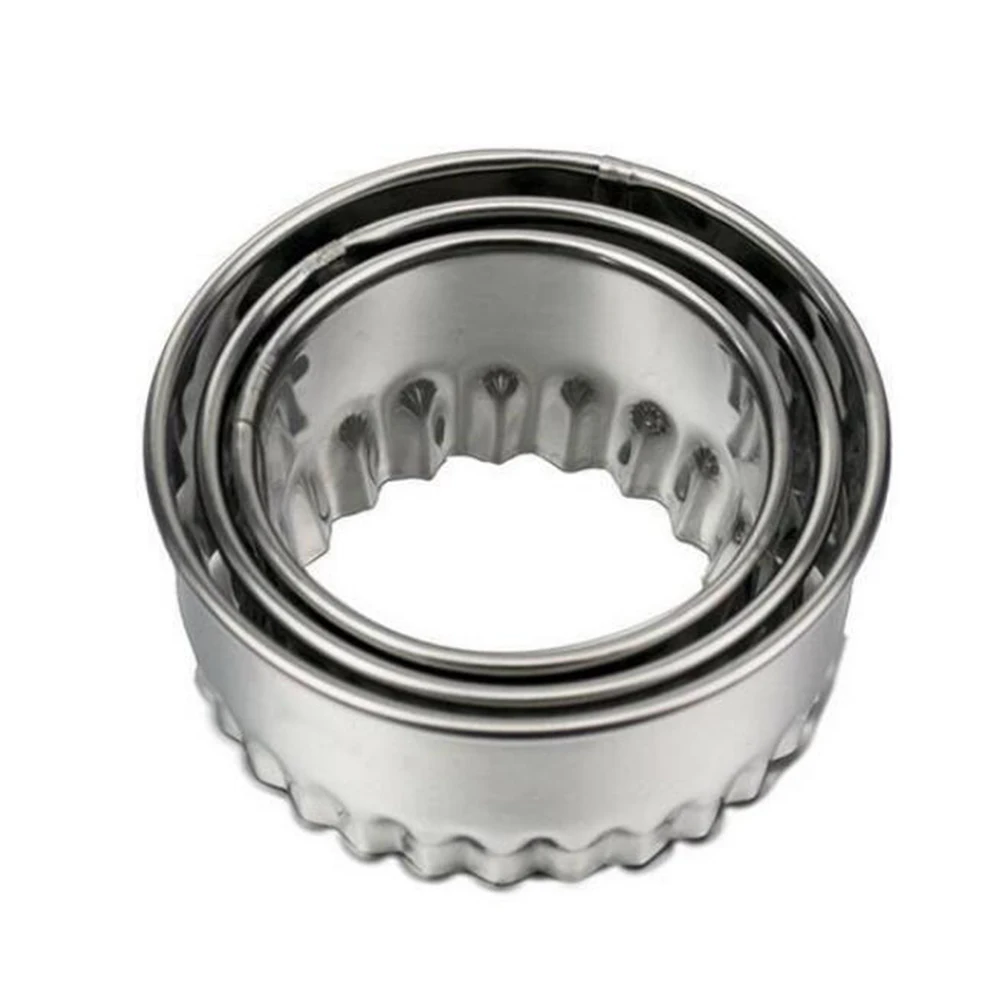 3 шт./набор резак для теста из нержавеющей стали |