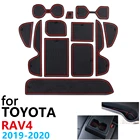 Противоскользящий резиновый коврик для Toyota RAV4 XA50 RAV 4 50 MK5 2019 2020 аксессуары для автомобиля наклейки коврик для телефона тойота рав 4