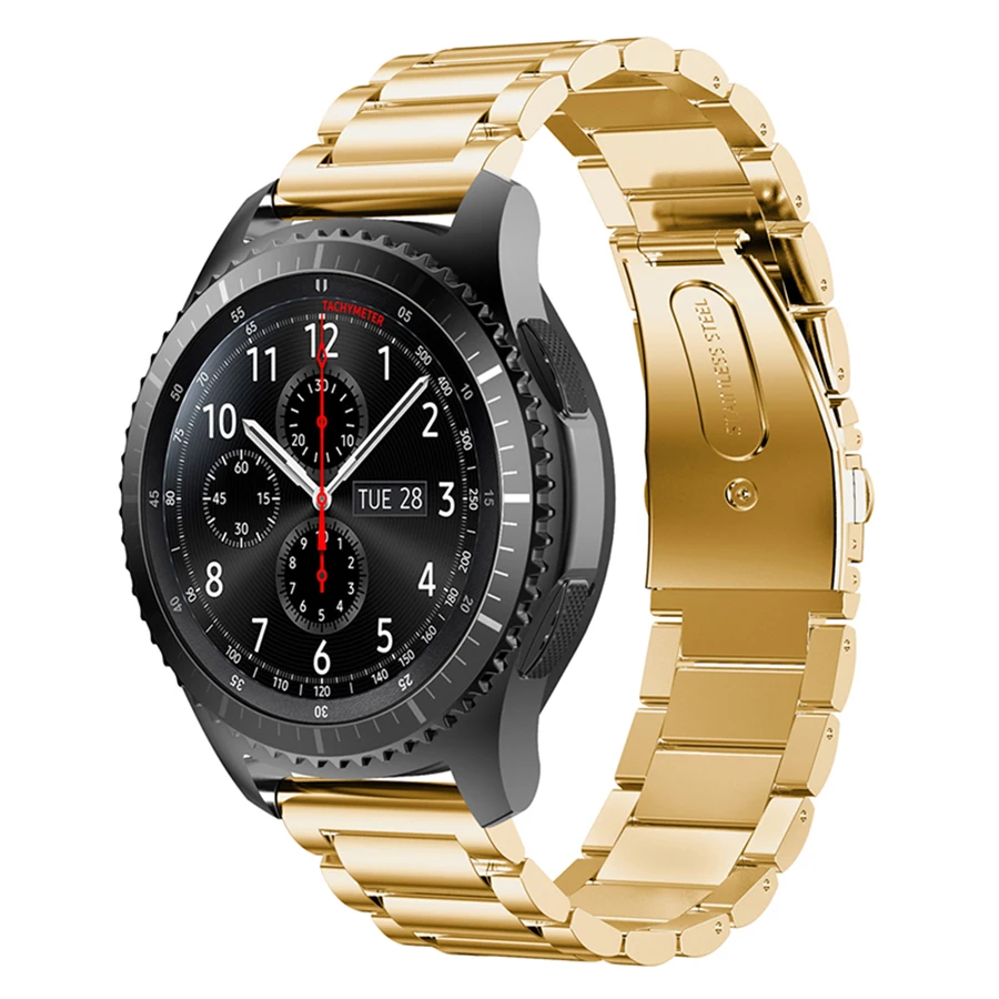 Браслет Gear S3 Classic Frontier для Samsung Galaxy watch 46 мм ремешок из нержавеющей стали S3|Ремешки