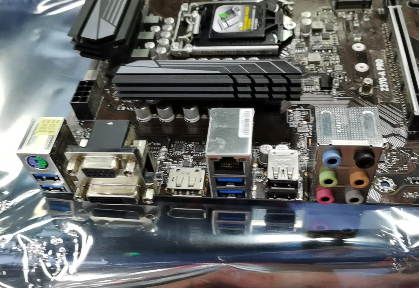 Verkauf Verwendet Bergbau Motherboard Für MSI Z390-A PRO LGA 1151 DDR4 Motherboard 6GPU 6PCI-E Motherboard