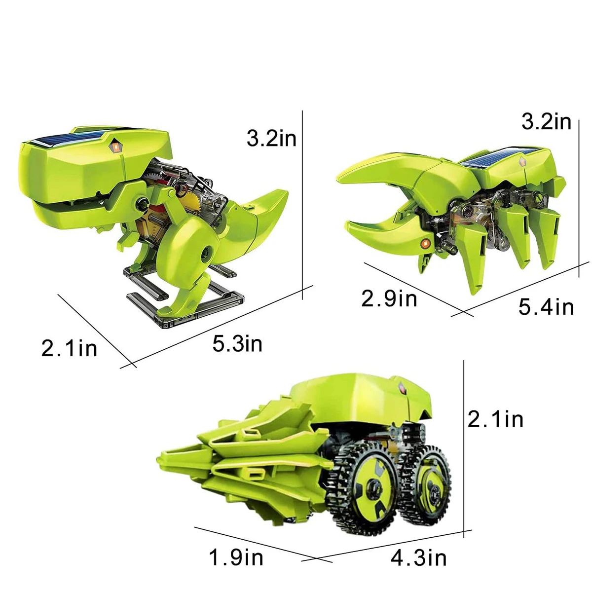 3 в 1 комплект солнечных роботов для образования детей сборка &quotСделай сам