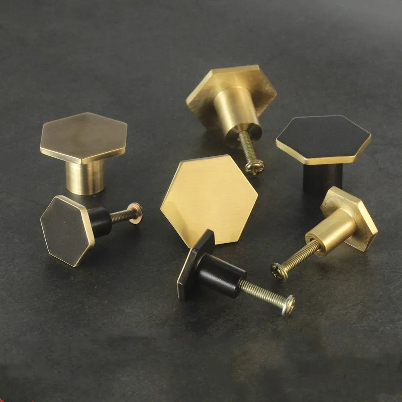 Ручка для мебели из латуни ручки шкафа в стиле ретро винные ванной комнаты двери