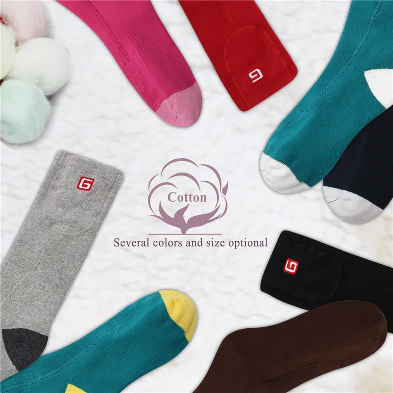 3.7V Winter electric battery rechargeable heated socks kit for hiking chronically cold feet | Электроника