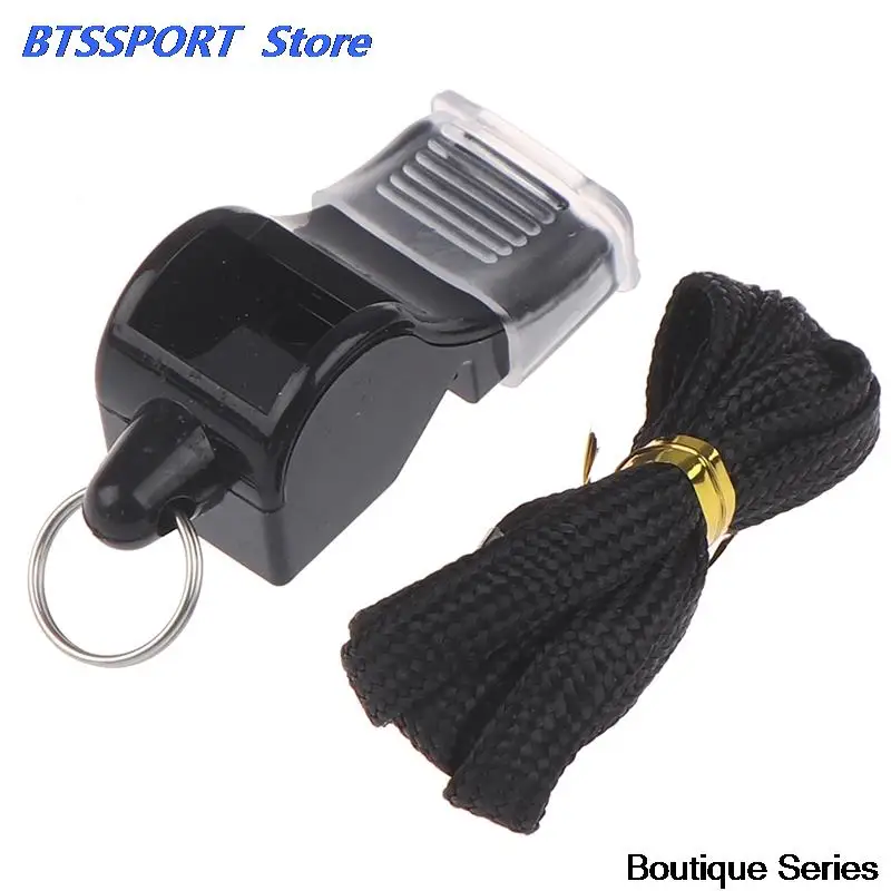 1Pcs Whistle with Lanyard Fox 40 Football Basketball Hockey Baseball Sports Umpire | Спорт и развлечения