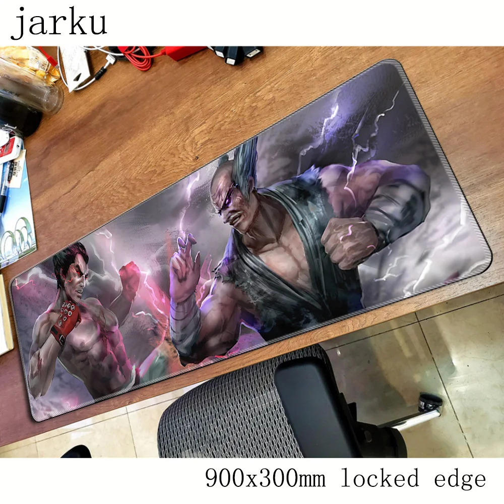 Tekken коврик для игровой мыши 900x300X3MM Лидер продаж ноутбук аксессуары padmouse