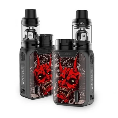 Black-Red Devil Набор электронных сигарет Vaporesso Swag 18650 TC коробка мод с 3,5 мл NRG Vape Танк GT Core испаритель Набор для начинающих VS Voopoo Drag - Цвет: Black-Red Devil