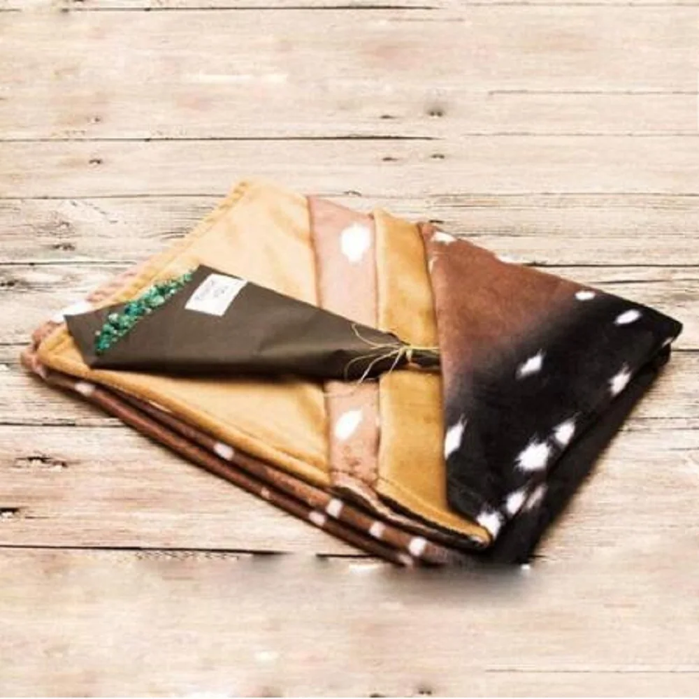 Фланелетка с принтом в виде оленя детское одеяло осями мягкие детские одеяла