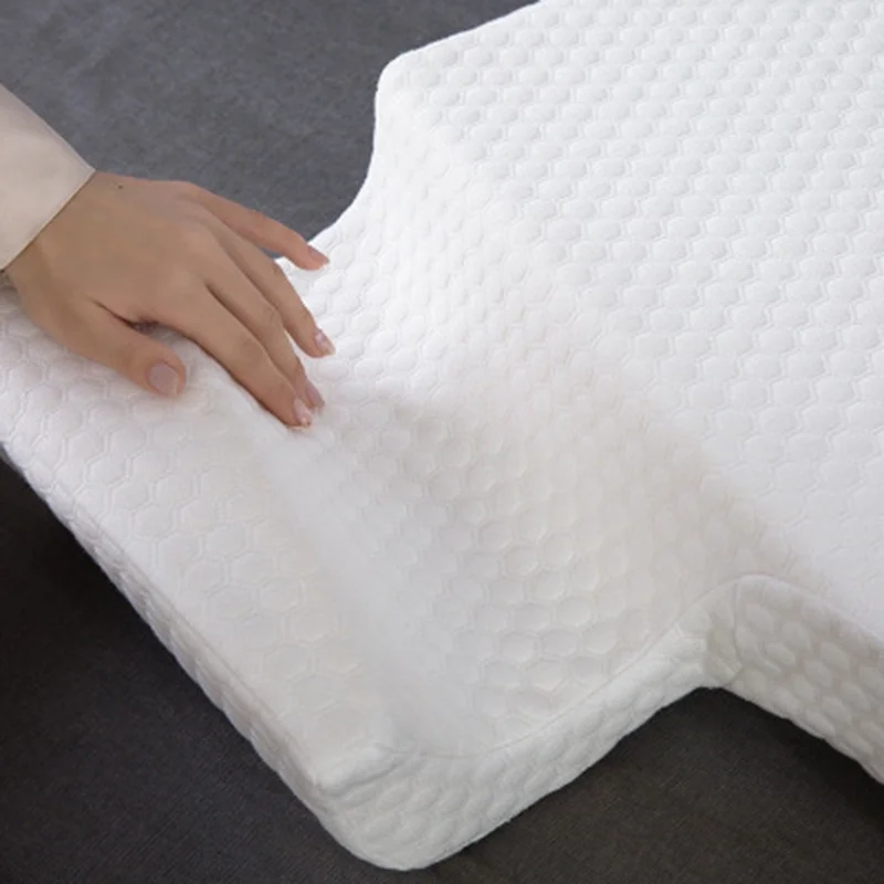 

Couples Pillow Arched Cuddle Pillow with Slow Rebound Memory Foam for Arm Rest Hand Pillow