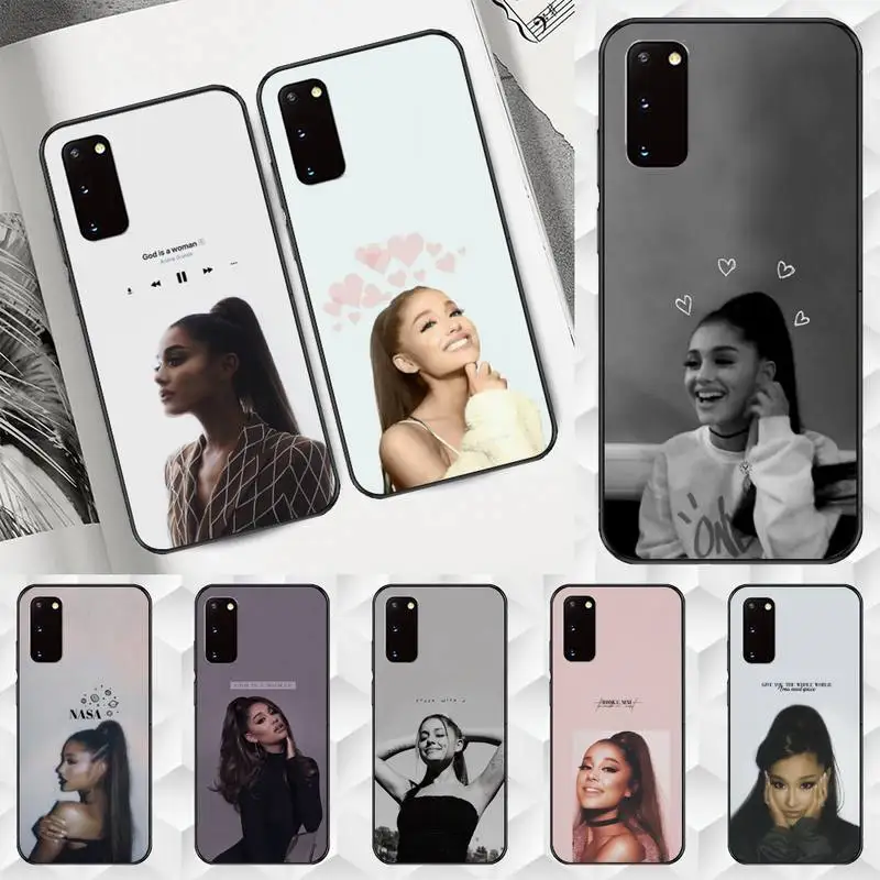 

Ariana Grande Phone Case for Samsung A6 A6S A9 A530 A720 A750 A8 A9 A10 A20 A30 A40 A50 2018 cover coque