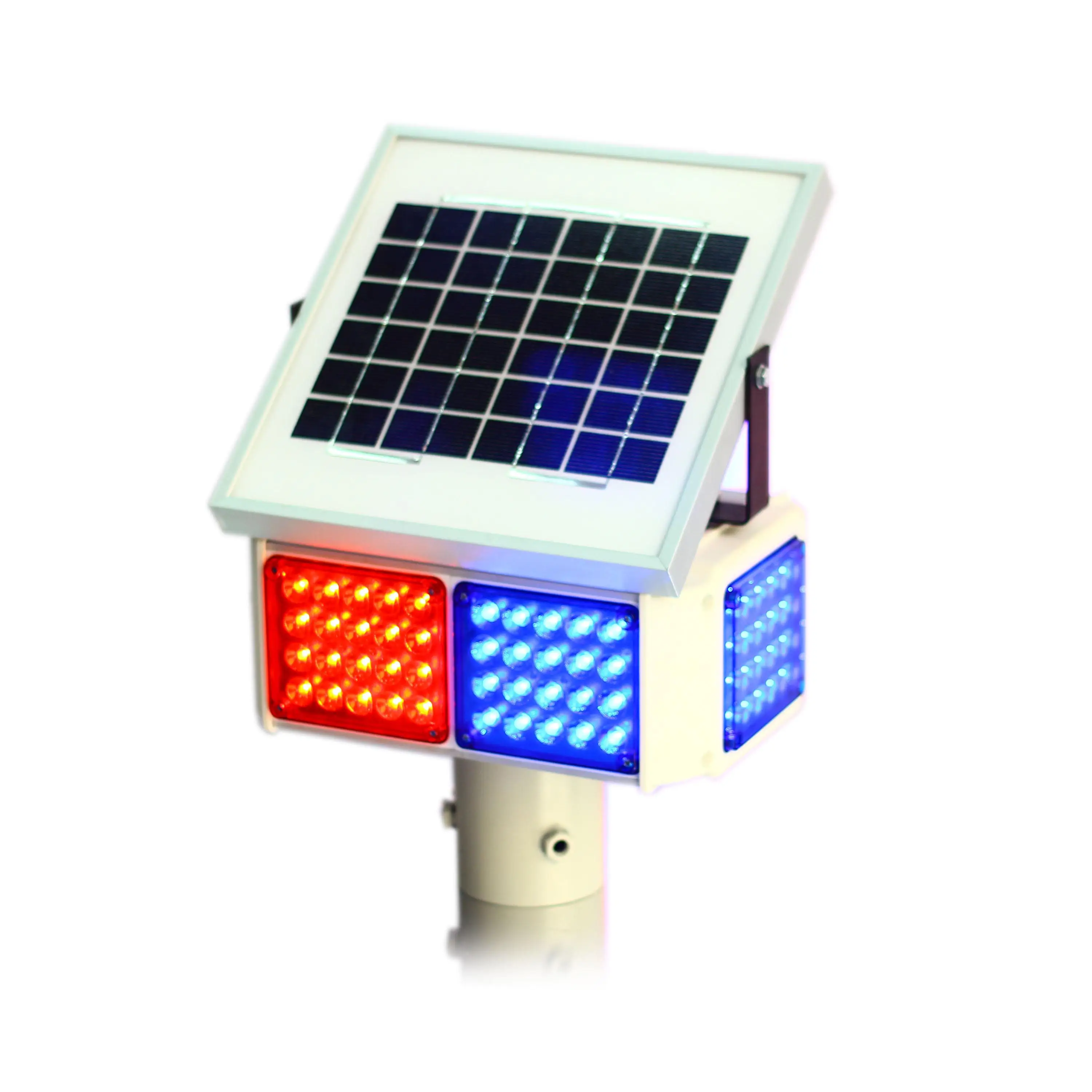

Reflective Road Solar LED Security Warning Lights in traffic