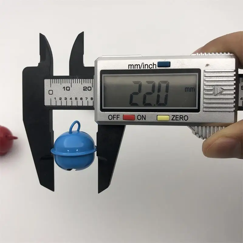 

100Pcs/Lot 22mm Colorful Jingle Bells Accessories Witch Craft Sleigh Dog Pet Decoration