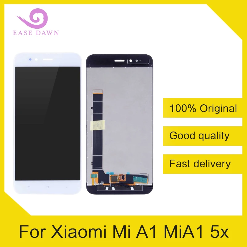 ЖК экран IPS для Xiaomi 5X / Mi A1 MiA1 сенсорный дигитайзер в сборе Redmi оригинальный