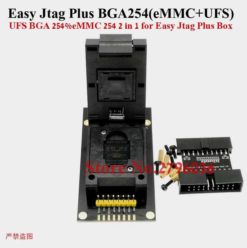 Z3X легкий Jtag плюс BGA 254 памяти на носителе eMMC + UFS 2 в 1 Функция разъем|Детали