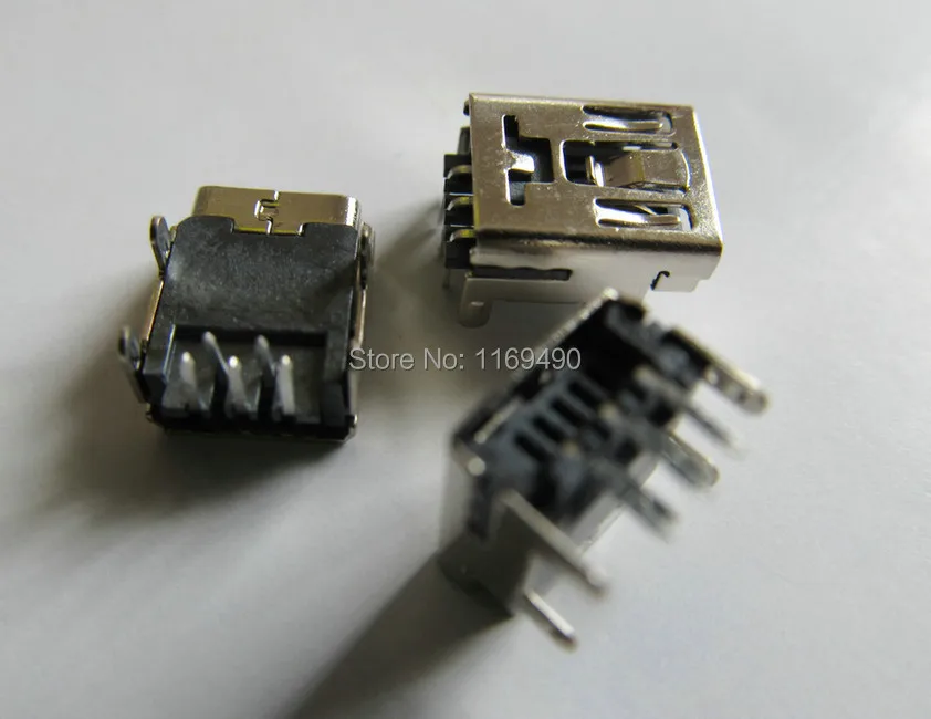 

100 шт. DIY MIni USB B 5 контактов гнездовой разъем 90 градусов стандартный разъем для сварки интерфейса для телефона mp3 mp4 планшета и т. Д.